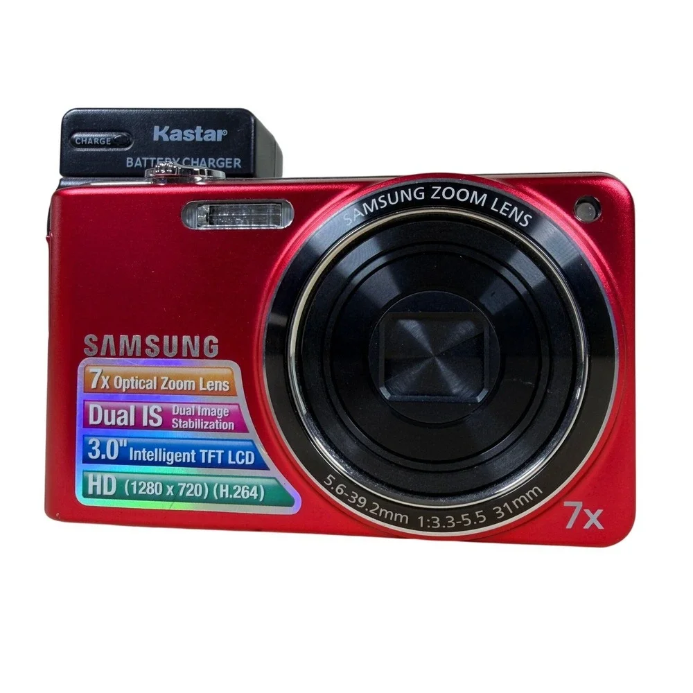 Samsung PL200 14.2MP Digital Camera Bundle w/Charger + Battery Excellent A+++